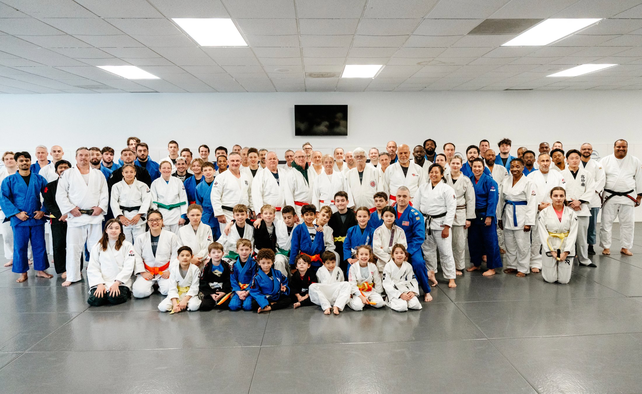 Bouchard Judo Club members after class